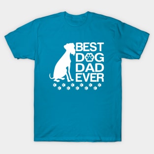Best Dalmatian Dad Ever, Best Dog Dad Ever, Dog Dad Gift T-Shirt